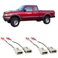 Compatible with Ford Ranger 1989-1997 Factory Speaker Replacement Connector Harness Package