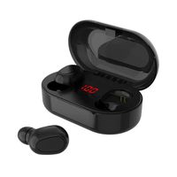 LOVOZO L22 Wireless Mini Headphone Bluetooth 5.0 Sport Headset Portable Charging Box (Black, One Size)
