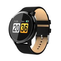 Pawaca Q8 Smart Watch, Waterproof 1.3inch HD Touch Screen Wristwatch with BT Camera for Men Women Kids, Fitness Tracker with Heart Rate/Blood Pressure/Sleep Monitor, Calls/SMS Remind for Android & IOS