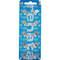 10 x Renata Swiss 370 Watch Batteries, 0% MERCURY equivilate SR920W