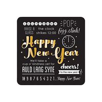 Design Design New Year's Eve Expressions Paper Dessert Plates