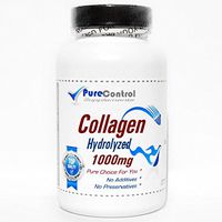 Collagen Hydrolyzed 1000mg // 180 Capsules // Pure // by PureControl Supplements