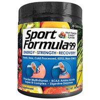 Vitamin Powder Liquid Multivitamin Powder Drink Mix for Men Women BCAA Amino Acids Won’t Upset Your Stomach Optimize Keto Vegan Multivitamin Fruit Flavor Electrolytes Super B Complex Digestive Enzyme