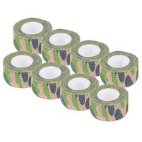 PartyYeah Pack of 8 Non-Woven Self Adhesive Wrap Bandages, Strong Elastic Self Adherent Cohesive Tape Bandages Rolls