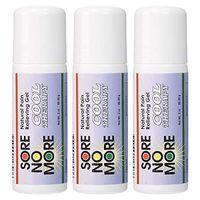 Sore No More Cool Therapy Natural Pain Relieving Gel, 3 Oz (3 Pack)