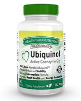 Ubiquinol 50mg 90 Softgels EAF CoQ10 (Enhanced Absorption Formula Coenzyme Q10 as Kaneka Ubiquinol) (Soy-Free, Gluten-Free & Non-GMO)