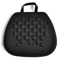 TEKTRUM Portable Cool Gel Orthopedic Seat Cushion with Massage Convexes for Wheelchair, Office, Home, Car – Relief for Sweaty Bottom, Sciatica, Coccyx, Back Pain, Hip Pain, Leg Pain (GS1211-BLK)