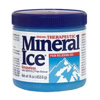 Mineral Ice Therapeutic Pain Relieving Gel, 8 Ounce