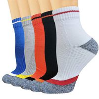 Compression Socks Plantar Fasciitis for Women Men (3/5/7 Pack), 8-15 mmhg Athletic Sock Arch Support Flight Travel Nurses