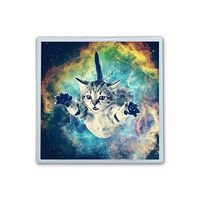 XIANN Care Contact Lens Box Holder Container Case Storage Eyecare Kit - Cats Galaxy