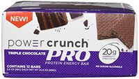 Bionutritional Research Group Power Crunch pro 12/Box Triple Chocolate, Triple Chocolate, 12 Count
