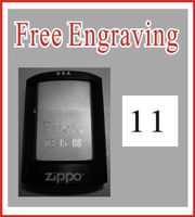 11 PCS Personalized Stain Zippo Lighter Wedding Groomsmen Gifts