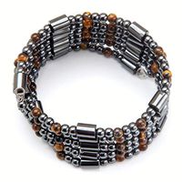 Tiger Eye & Black Magnetic Therapy Wrap