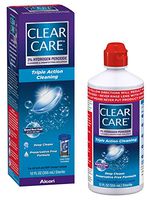 Clear Care Cleaning & Disinfecting Solution with Lens Case, 12-Ounces