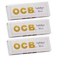 OCB Sophistique 1 1/4 Rolling Paper & Tips - 3 Packs - 50 Papers/Tips Each