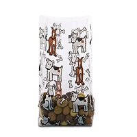 Puppy Cello Bags 3-1/2" X 2" X 7 1/2" Halloween - 1.2 mil Thick