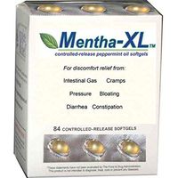 Mentha-XL Peppermint Oil Softgels 84 ea (Pack of 2)