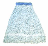Wilen A11211, E-Line Looped End Wet Mop, Small, 1-1/4" Tape Band, Blue (Case of 12)