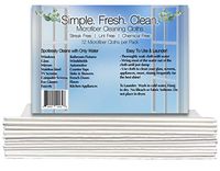 Streak Free Microfiber Glass Cleaning Cloths Multipack - Best Microfiber Cleaning Cloths for House | Specially Designed Microfiber Cleaning Cloths for Glass, Windows, Cars, Electronics (12)