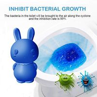 Panzisun Automatic Toilet Bowl Cleaner Tank Bathroom Cleaning System Magic Flush Bottled Helper (100g)