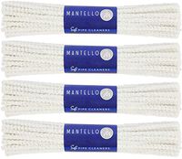 Mantello Soft Pipe Cleaners, 4 Bundles 176 Count