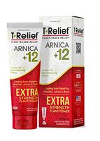 MediNatura T-Relief Extra Strength Pain Relief With Arnica + 12 Plant-Based Pain Relievers - 3 oz Cream