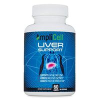 Amplicell Liver Cleanse | Liver Support Supplement, Detox and Repair Formula | with Zinc, Milk Thistle, Beetroot, Artichoke and Dandelion | Natural Herbal Supplements | 60 Vegetarian Capsules