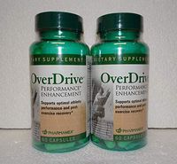 Pack of Two: Pharmanex Overdrive 60 Capsules x2