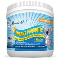 Infant Probiotics for Colic and Gas, 4 Billion Live Cultures per Serving, 60 Servings Per Container, Easy Mix Flavorless Flora Probiotic Supplement for Newborns, Babies and Toddlers - Mama's Select