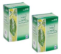 Royal Mint Individual Cello Wrapped Toothpicks (2 PACK)