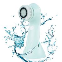 Genmine Facial Brush Waterproof Cleansing Face Brush, 3 in 1 USB Rechargeable Rotating Face Body Cleansing Brush Deep Cleaning System for Blackhead Remover Face Scrubber Exfoliating Massage Women Men
