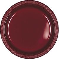 Bulk Round Plastic Plates | 50ct (7 inch, Royal Blue)