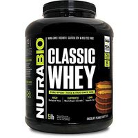 NutraBio Classic Whey Protein - 5 pounds (Chocolate Peanut Butter)