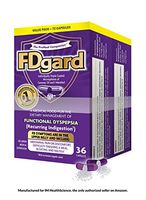 FDgard® for The Dietary Management of Functional Dyspepsia (Recurring Indigestion) Symptoms† Including, Abdominal Discomfort, Difficulty Finishing a Meal, Bloating†*, Nausea, 72 Capsules