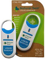Natural Seal On-The-Go Liquid Bandage, 2 Pack, Soothing Spray on Bandage, no Harsh Chemicals, Sting and Burn Free, Safe for Kids