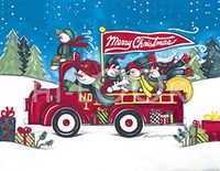 Hi-Look Microfiber Cleaning Cloth - Merry Christmas