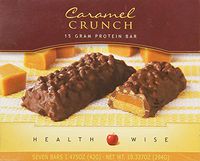 Health Wise Caramel Crunch Bar