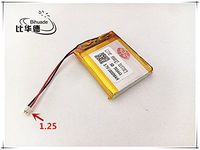 BIHUADE JST PH 1.25mm 3.7V 1000MAH 703443 Lithium Polymer Li-Po Rechargeable Battery for DIY MP4 MP5