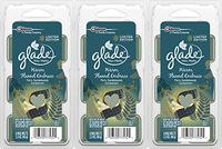 Glade Wax Melts Air Freshener Refill, Warm Flannel Embrace, 6 refills, 3 Pack