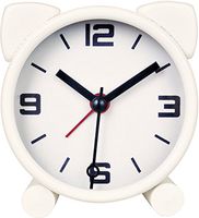 Gentie Cat Alarm Clock White Cat G-5015N