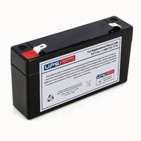 6V 1.2Ah F1 SLA Replacement Battery for BB Battery BP1.2-6