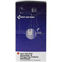 Knuckle and Fingertip Bandages, Sterilized, 5 of Each, 10 Total/Box [Set of 2]
