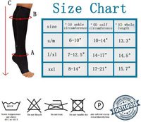 Lingssss Zipper Compression Socks Medical, 2 Pair Toeless Nurse Zip Compression Socks with Zipper Easy on off 15-20 mmHg for Varicose Veins, Edema, Swollen Sore Legs (nude copper, xl/xxl)