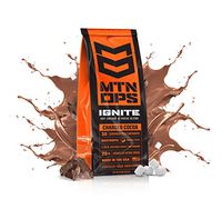 MTN OPS Hot Ignite Supercharged Energy Drink Mix Focus Enhancer, Charged Cocoa, Bag (30 Servings)