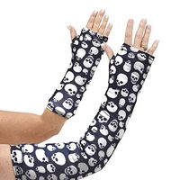 CastCoverz! Designer Arm Cast Cover - Dark Skulls - Large Short: 13" Length X 13" Circumference - Removable and Washable - Made in USA