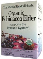 Traditional Medicinals Tea Echinacea Elder Or