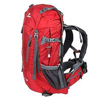 F&W WF Backpack - Outdoor Mountaineering Bag Travel Bag Multi-Function Travel Backpack (Color : Red)