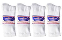 Physician's Choice Diabetic Crew Socks - 12 Pair Size 10-13 White by PhysiciansChoiceDiabeticSocks
