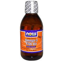 Now Foods, Omega-3 Fish Oil, Lemon Flavored, 7 fl oz (200 ml) - 3PC
