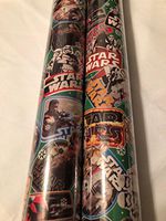 Holiday Gift Wrapping Paper - 40 sq ft Roll New 2017 Design (Star Wars Collage)